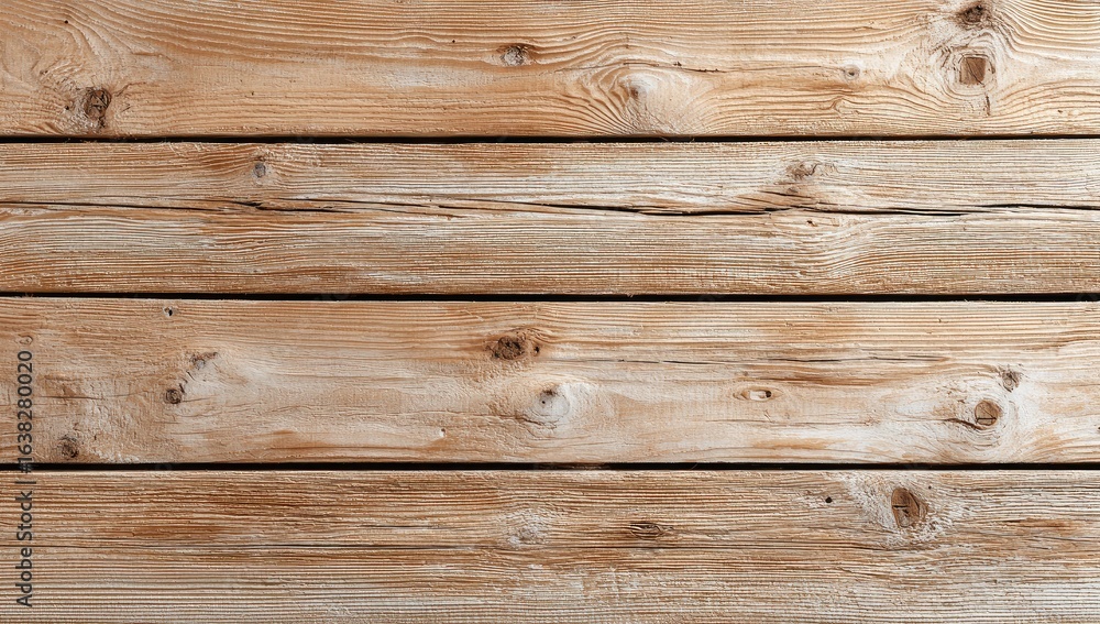 Naklejka premium Horizontal weathered wood planks