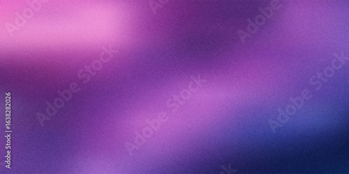 Cosmic purple nebula with grainy texture abstract background