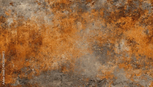 Textured rust-colored surface with mottled gray tones