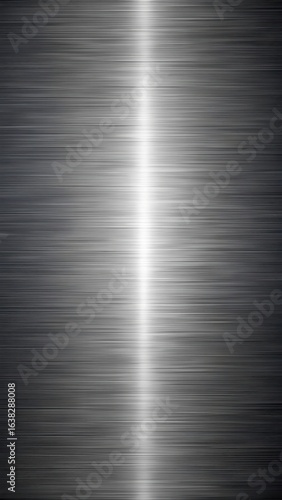 Wallpaper Mural Dark metallic silver gradient background with a reflective shine on the lower portion Torontodigital.ca