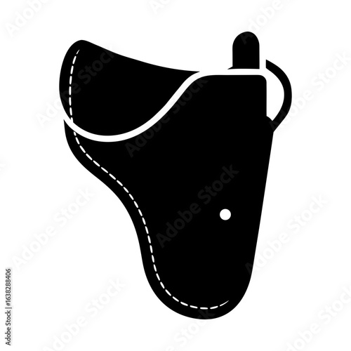 Holster handgun pistol firearm weapon carrier protection gear silhouette