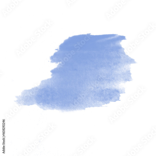 Abstract water color artistic brush paint splash