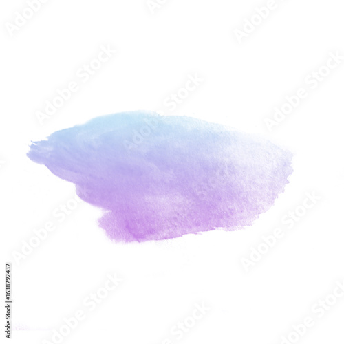 Abstract water color artistic brush paint splash
