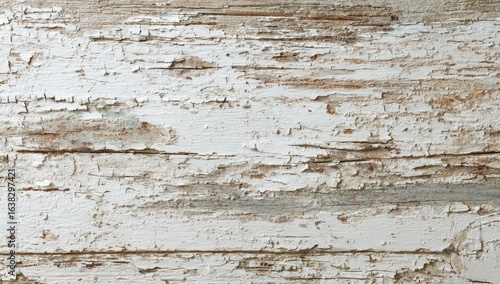 Aged, distressed white wood planks