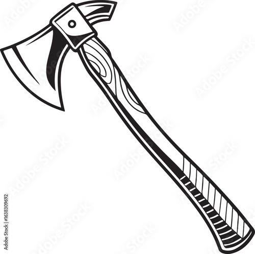 vector illustration of a fishing rod