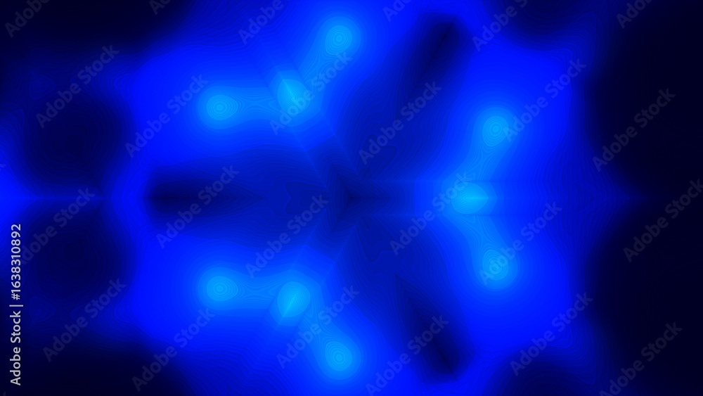 Fototapeta premium Vibrant blue abstract background for digital technology, data, and security concepts