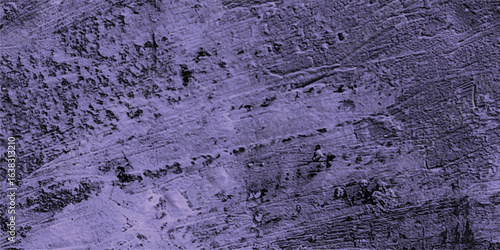 Abstract textured background in shades of purple showing a rough painted surface with visible brushstrokes and detailed imperfections