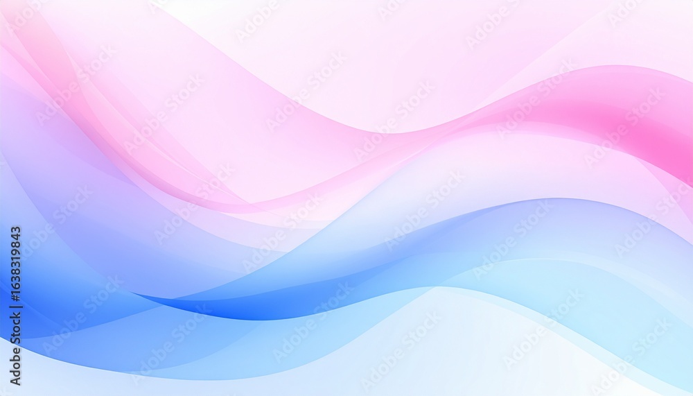 Soft pastel rainbow gradient with cotton candy color waves Soft pastel rainbow gradient with cotton candy color waves