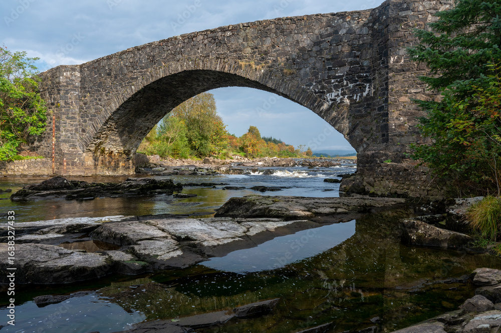 Fototapeta premium bridge over the river