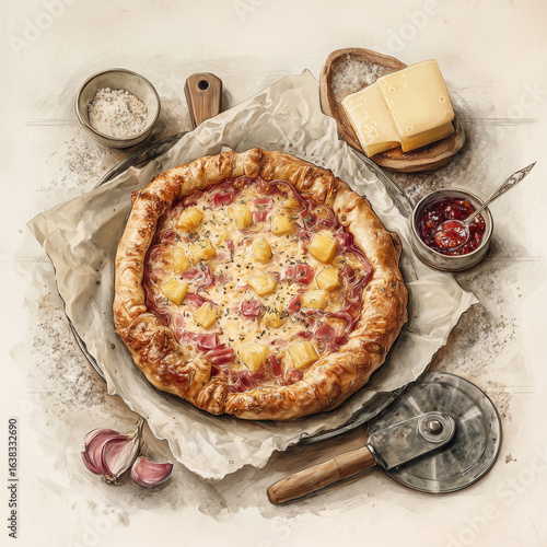 Hot and Fresh Pizza