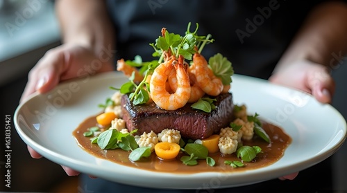 Wallpaper Mural close up of a salmon steak Torontodigital.ca