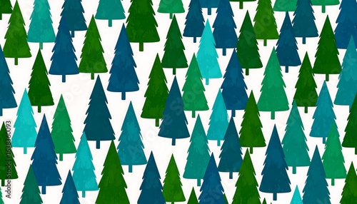Christmas tree pattern