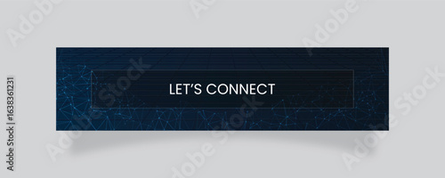 linkdin abstract tecnology banner background template