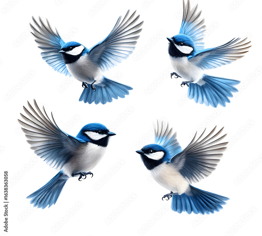 Obraz premium set of birds