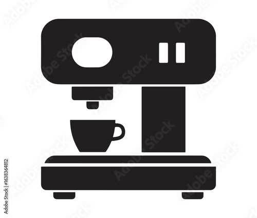 Coffee machine icon.