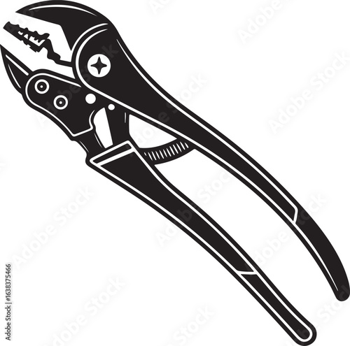 pliers isolated on white background