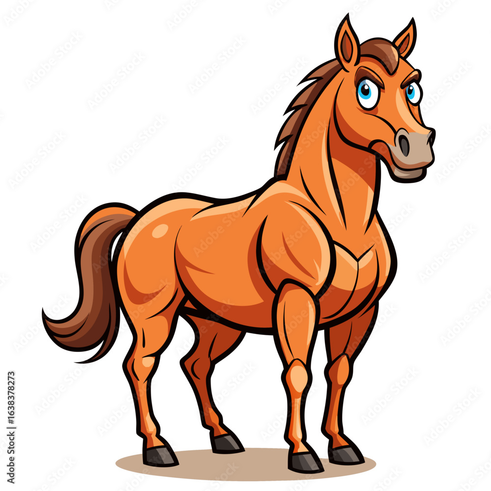 vector illustration of a horse vector illustration of a horse