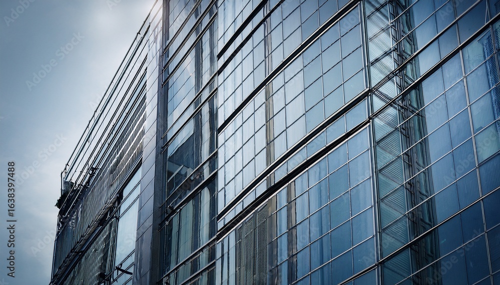 close up glass and steel facade modern architecture exterior close up glass and steel facade modern architecture exterior