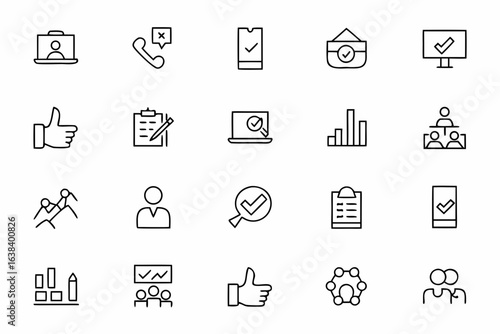 A modern set for digital surveys — great for news platforms, social media apps, and public opinion campaigns