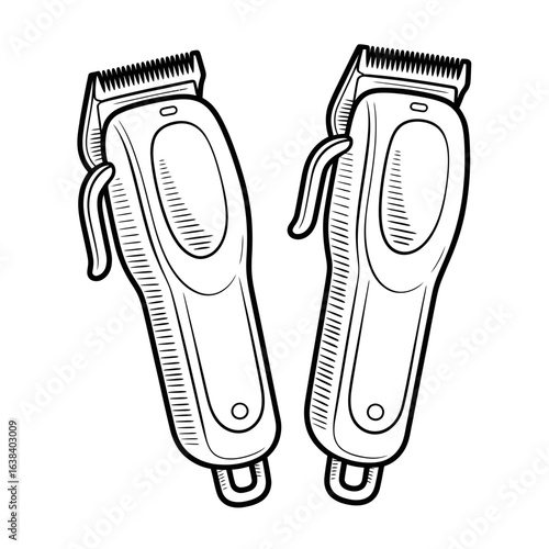 clippers, trimmer, grooming, haircut, barber, electric, cordless, rechargeable, adjustable, blade, salon, styling, tool, fade, taper, precision, shaver, sharp, clean, hygiene, motor, ergonomic, compac