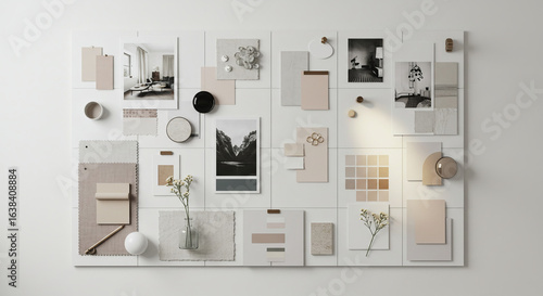 beautiful mood board, AI Generation