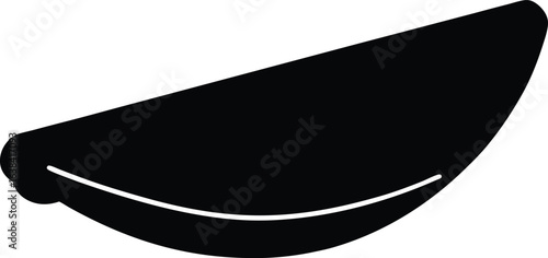 Dosa Silhouette Vector Art Illustration