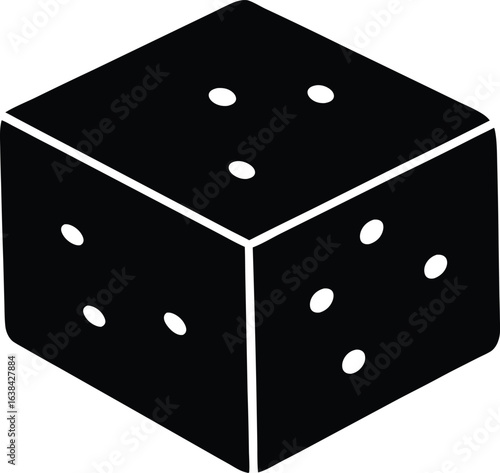 tofu silhouette vector art illustration