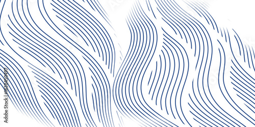 Sea waves layered vector background illustration and sea beach