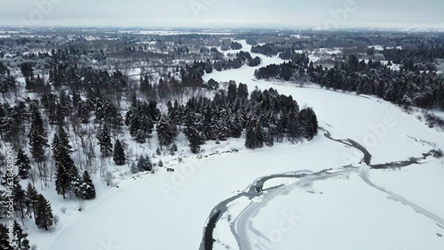 Beautiful Happy Christmas Scene with Glittering Ornaments, Winter Snow, and Holiday Glow

