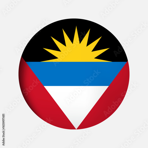 Free Download antiqua flag - GFXLoad