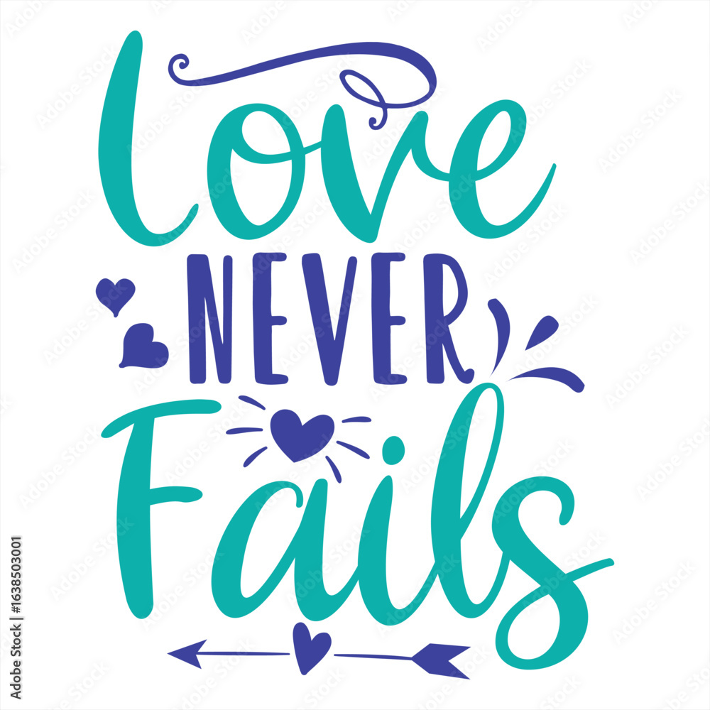 Fototapeta premium love never fails