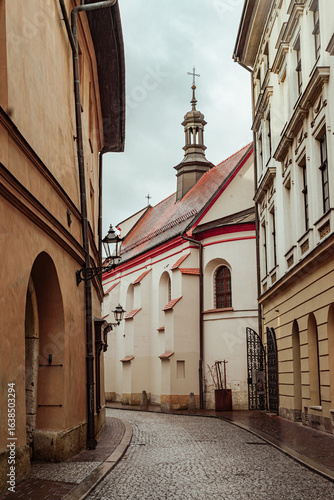 Krakow old town street photography
