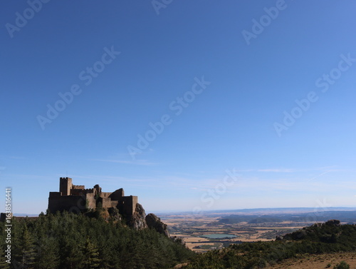 Beautiful stone castle to defend the inhabitants from attacks, protect the walls and battlements