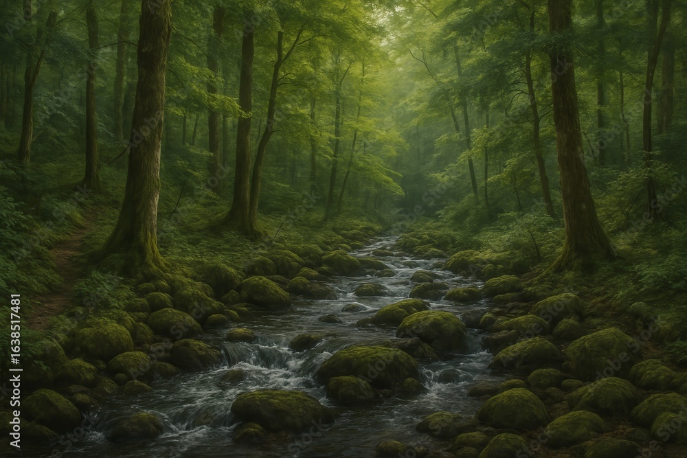 Obraz premium Deep Forrest