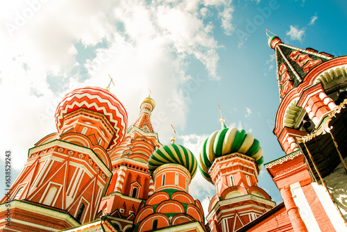 Moscow, Russia, 30 August 2016, Saint Basil's Cathedral orthodox on Red Square