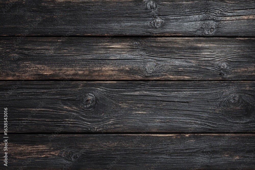 Dark, horizontal wooden planks (1) Dark, horizontal wooden planks (1)