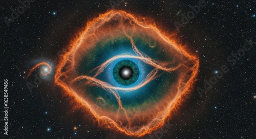 Celestial Eye Nebula Evokes Cosmic Wonder and Stellar Beauty