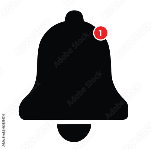 Notification incoming Icon vactor image.eps