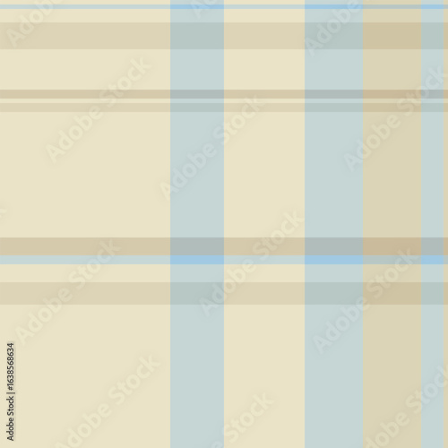 Gift check textile vector, grid background pattern fabric. Checker seamless plaid tartan texture in light and white colors.