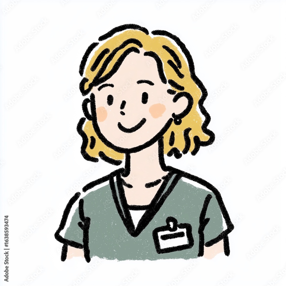 Obraz premium 女性医療スタッフ