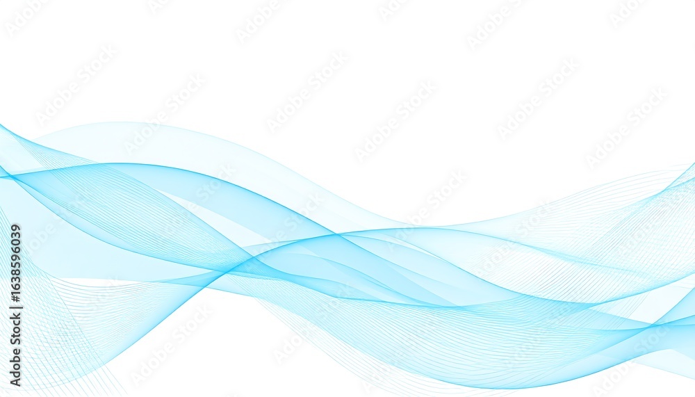Blue Abstract Waves Background. Blue Abstract Waves Background.