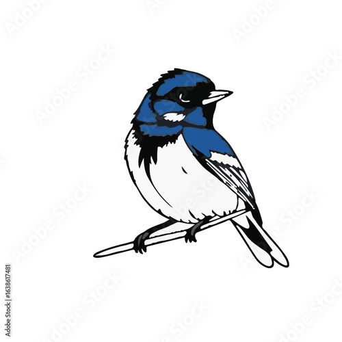 Blue Grosbeak Animal Icon