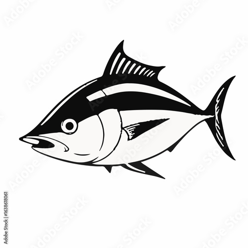 Blackfin Tuna Animal Icon