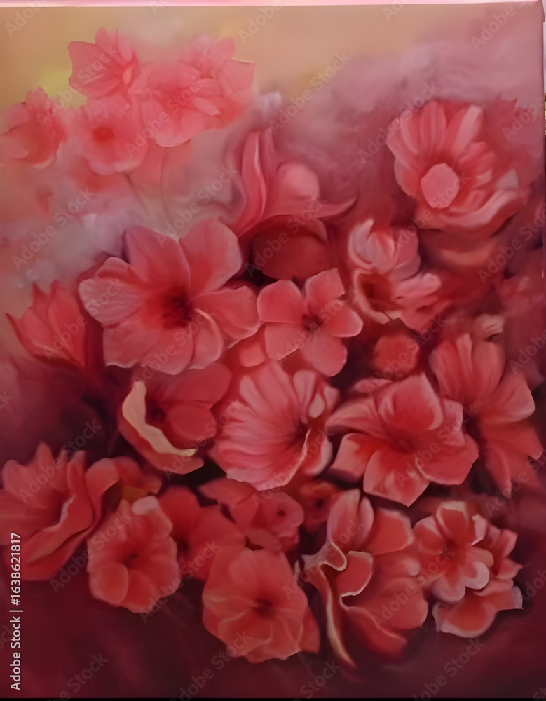 Fototapeta premium flower painting