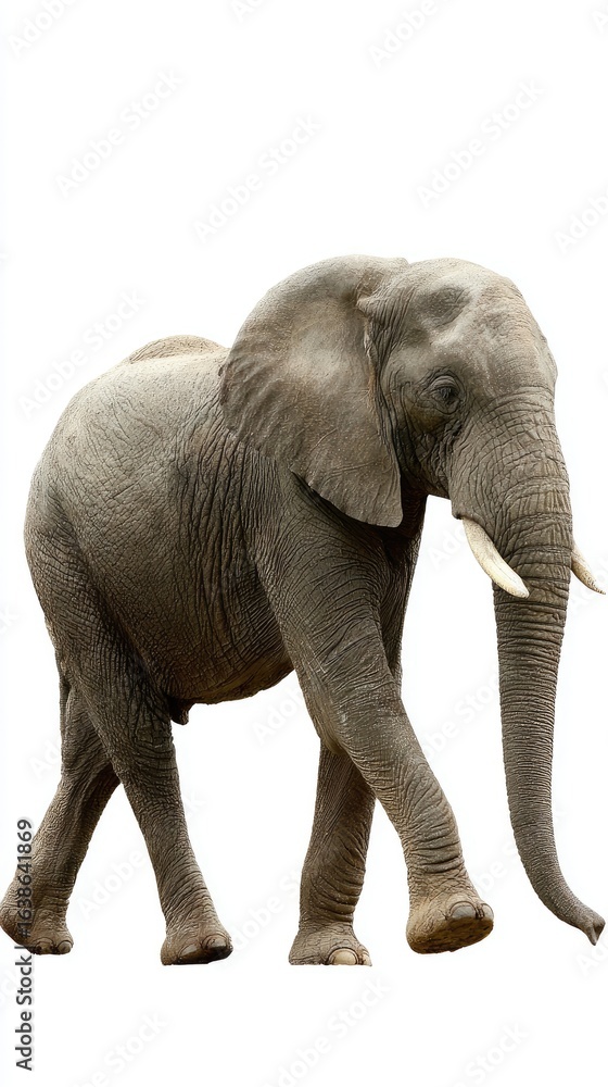 Fototapeta premium Elephant walking