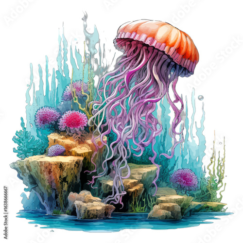 marine jellyfish