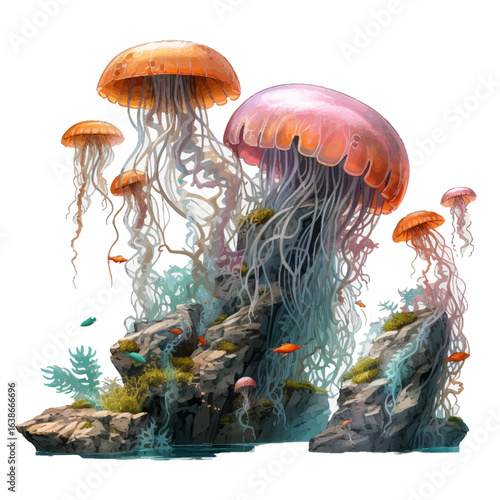 coral jellyfish
