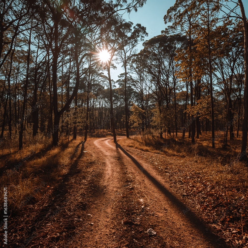 Obraz premium path in the forest