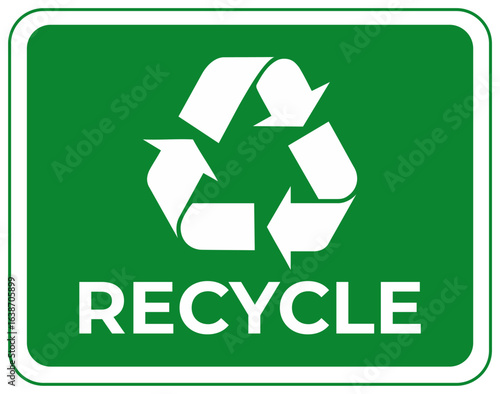 Placa de reciclagem_verde.eps