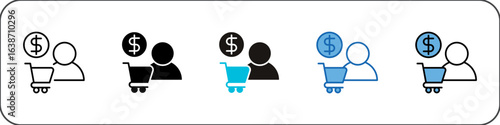 Consumer Icon Pack Multistyle Illustration